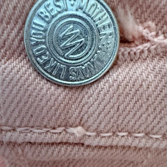 MOTHER SUPERIOR NWT Size 24 The Insider Hover. Color Peach Parfait - Picture 8 of 10